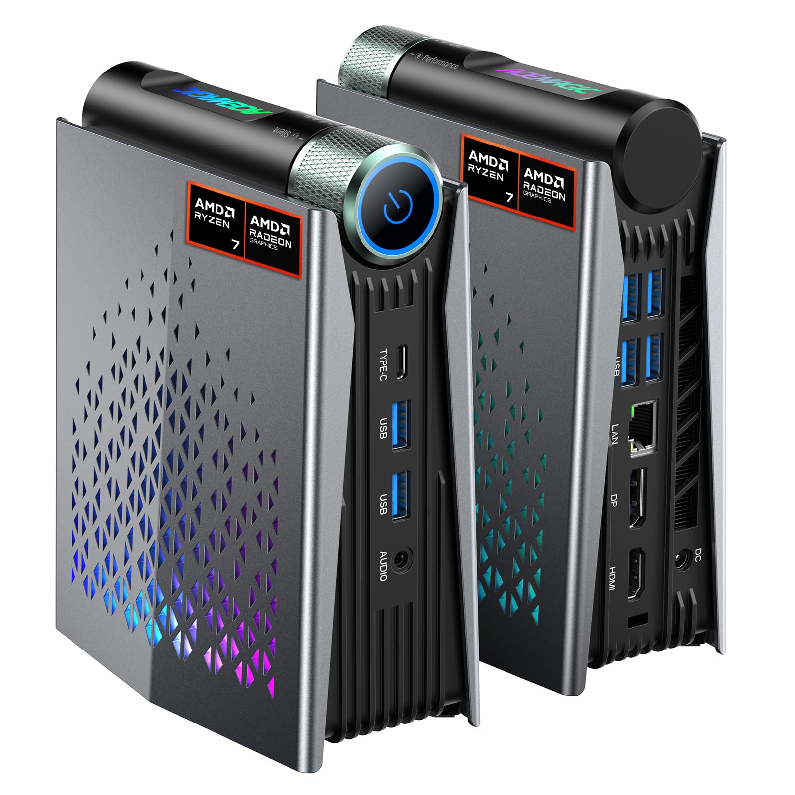 新品 ACEMAGIC A3S ミニPC Ryzen7 8745HS 32G1T Amazon.com: ACEMAGICIAN S3A Mini PC Windows 11 Pro, Ryzen 7 H 255